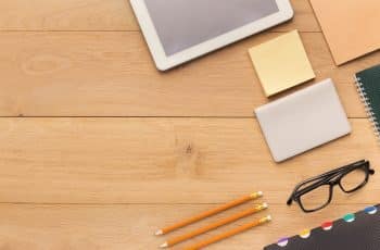 Blocos, Lápis e Tablet para ter mais Produtividade