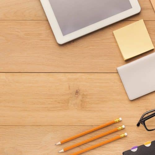 Blocos, Lápis e Tablet para ter mais Produtividade